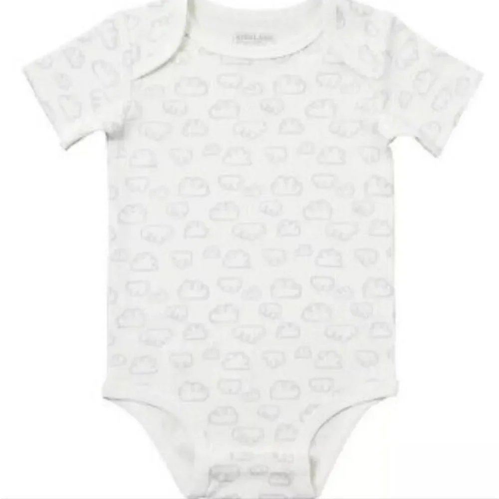 Kirkland Signature Infant Baby 6-pack Organic Cotton Bodysuit Onsies